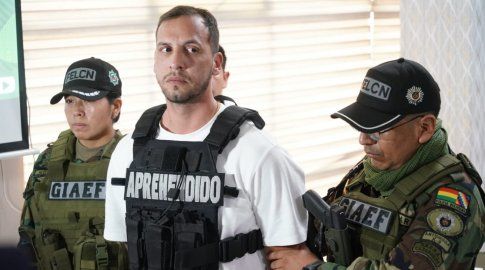 Foto: Ministerio de Gobierno de Bolivia. Néstor Vergara, alias Cody.