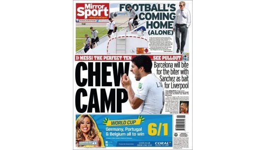 Británicos contra Suárez: pase al Barza y sanción de sponsors