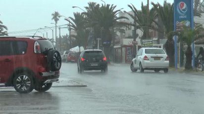 alerta naranja por lluvias y tormentas para el suroeste y centro-sur del pais