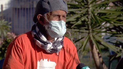 la historia de francisco: vivio en la calle, en refugios y hoy en un hogar