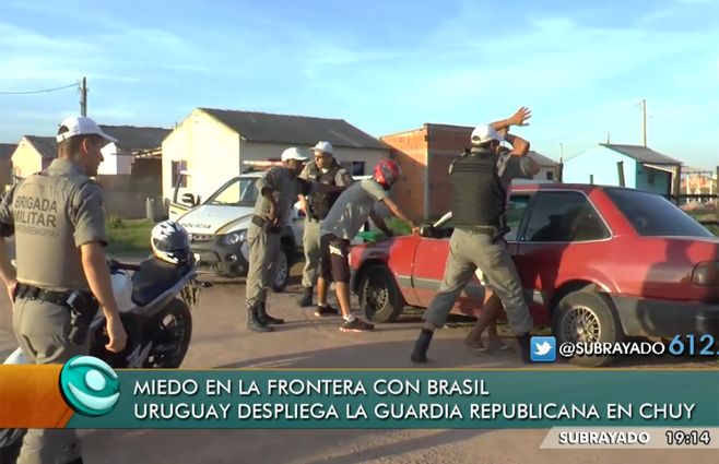 policia militar en chuy
