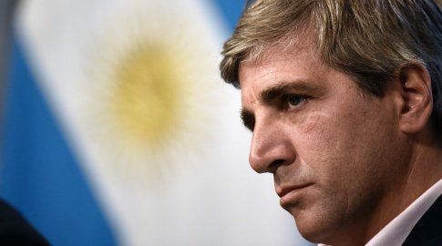 Foto: AFP. Luis Caputo, ministro de Economía de Argentina.