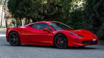 Ferrari 458 Italia Spider. Foto: publicada en Mercado Libre.