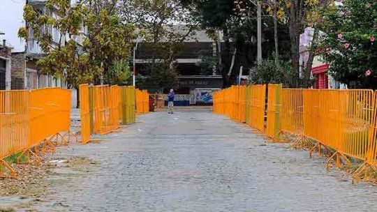 Máxima seguridad en el Parque Central para recibir a la hinchada de Boca