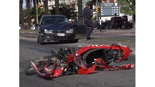 Dos accidentes de tránsito fatales: ambos en moto