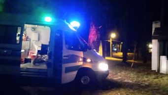 un hombre recibio una descarga electrica en parque andresito; esta fuera de peligro