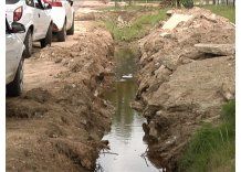 Demandarán a vecino que abrió una zanja en la calle sin permiso
