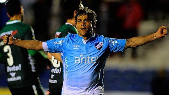 Nacional festejo gol plaza