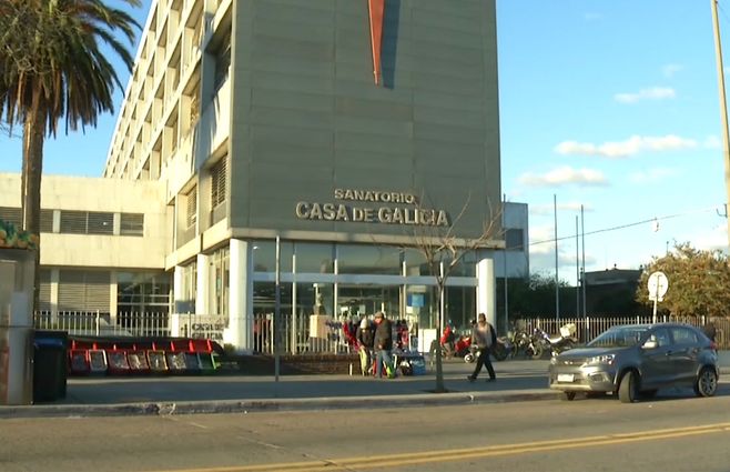 El exsanatorio central de Casa de Galicia.