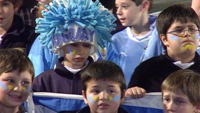 los partidos de uruguay se podran ver en escuelas de todo el pais