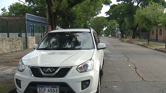 balearon al chofer de un movil de asse que hacia hisopados  por covid-19