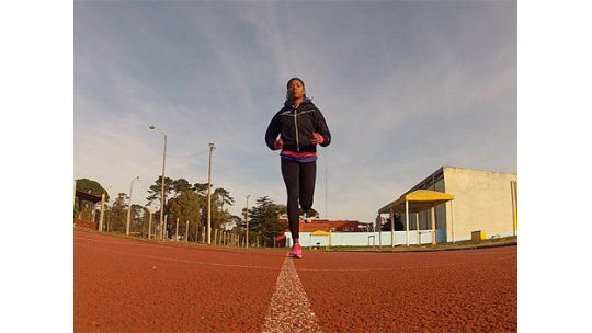 Déborah Rodríguez mejoró su tiempo y bajó el récord nacional