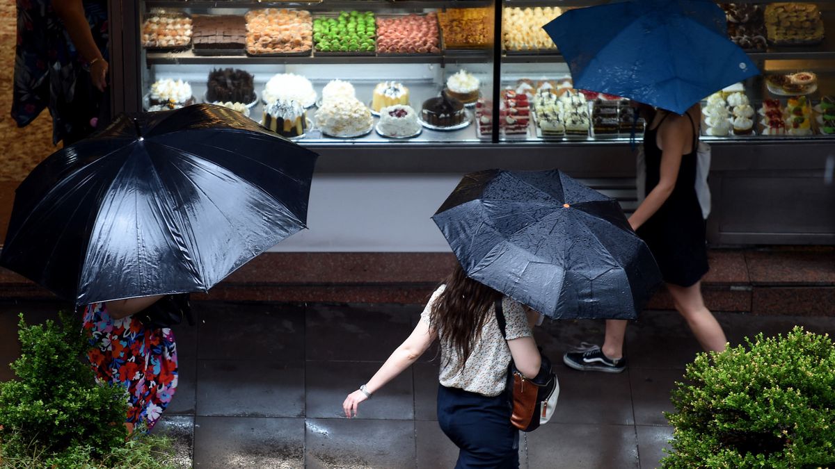 Advertencia amarilla de Inumet por tormentas puntualmente fuertes: mirá el detalle