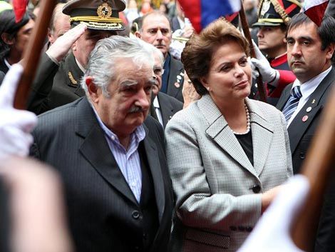 Rouseff transmitió tranquilidad a Mujica por trabas comerciales