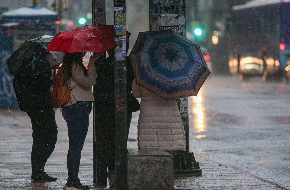 Inumet actualizó la advertencia por tormentas puntualmente fuertes y lluvias abundantes