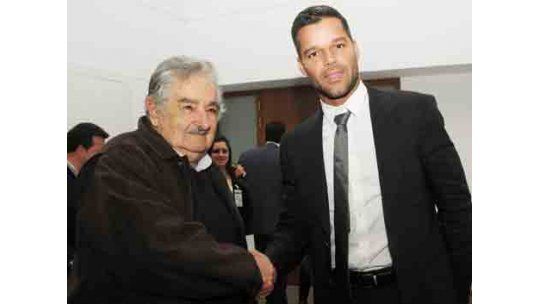 Ricky Martin se reunió con Mujica y hablaron de derechos humanos