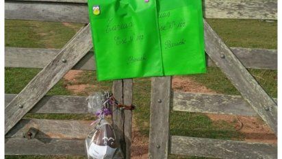 Un huevo de pascua con tapabocas. El secreto está en los detalles.