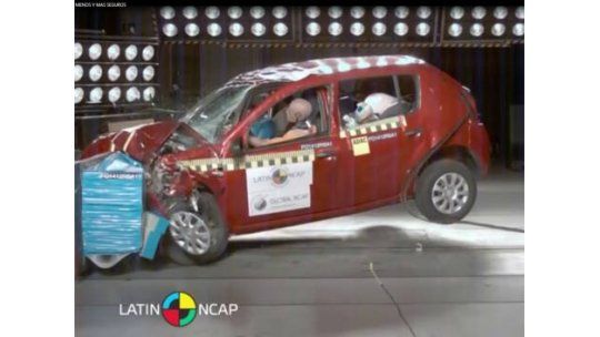 Los autos vendidos en Sudamérica son menos seguros que en Europa
