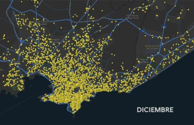 Sinae presentó la evolución de los casos de coronavirus en Montevideo