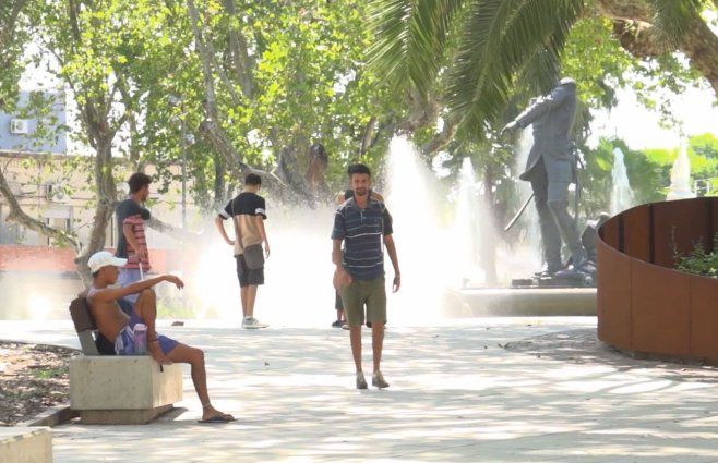 Ola de calor: temperaturas máxima de 40º y 41º en el norte y el litoral: Foto: Paysandú (archivo).