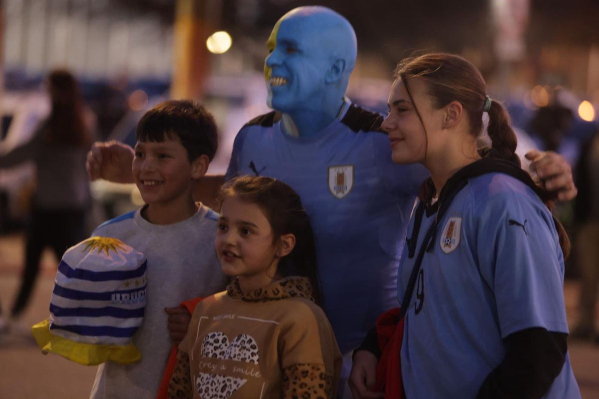 Último partido de Luis Suárez con la Celeste. Foto: Foco UY