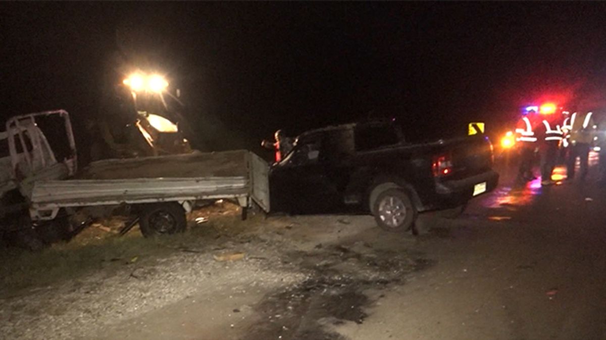 Choque frontal entre camión y una camioneta dejó tres muertos en Maldonado