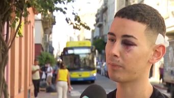 un joven recibio golpiza en local bailable y presento denuncia