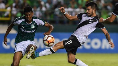 danubio se impuso 3-2 ante deportivo cali por la sudamericana