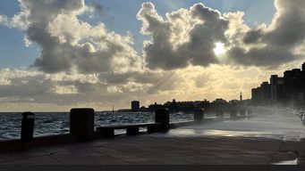 comienza la semana con tiempo inestable, algunas lluvias aisladas y descenso de temperatura