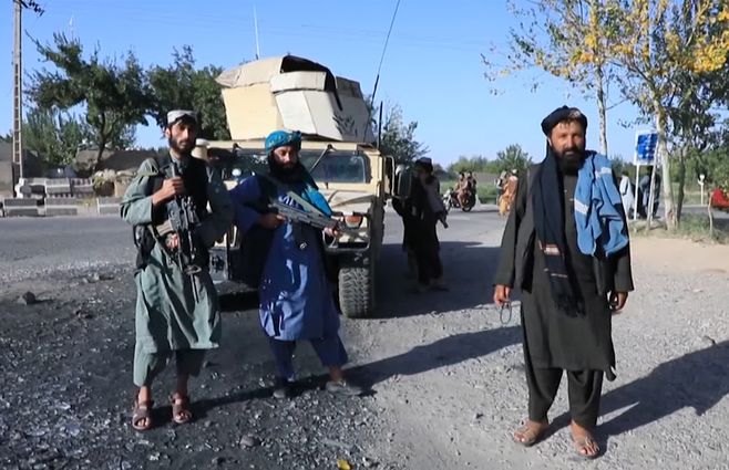 Talibanes. Foto: AFP archivo.