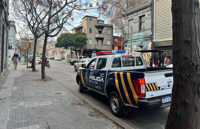 Foto: Subrayado. Allanamiento en Arenal Grande y Cerro Largo, este viernes.