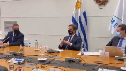lacalle pou se reune ahora con representantes de los partidos del gobierno y los de oposicion