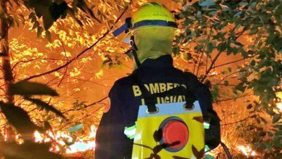 bomberos alerta por indice muy alto de riesgo de incendios en todo el pais