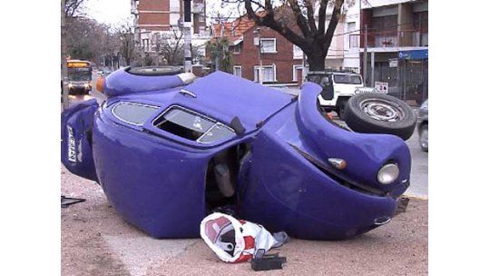 Grave accidente en el barrio La Blanqueada