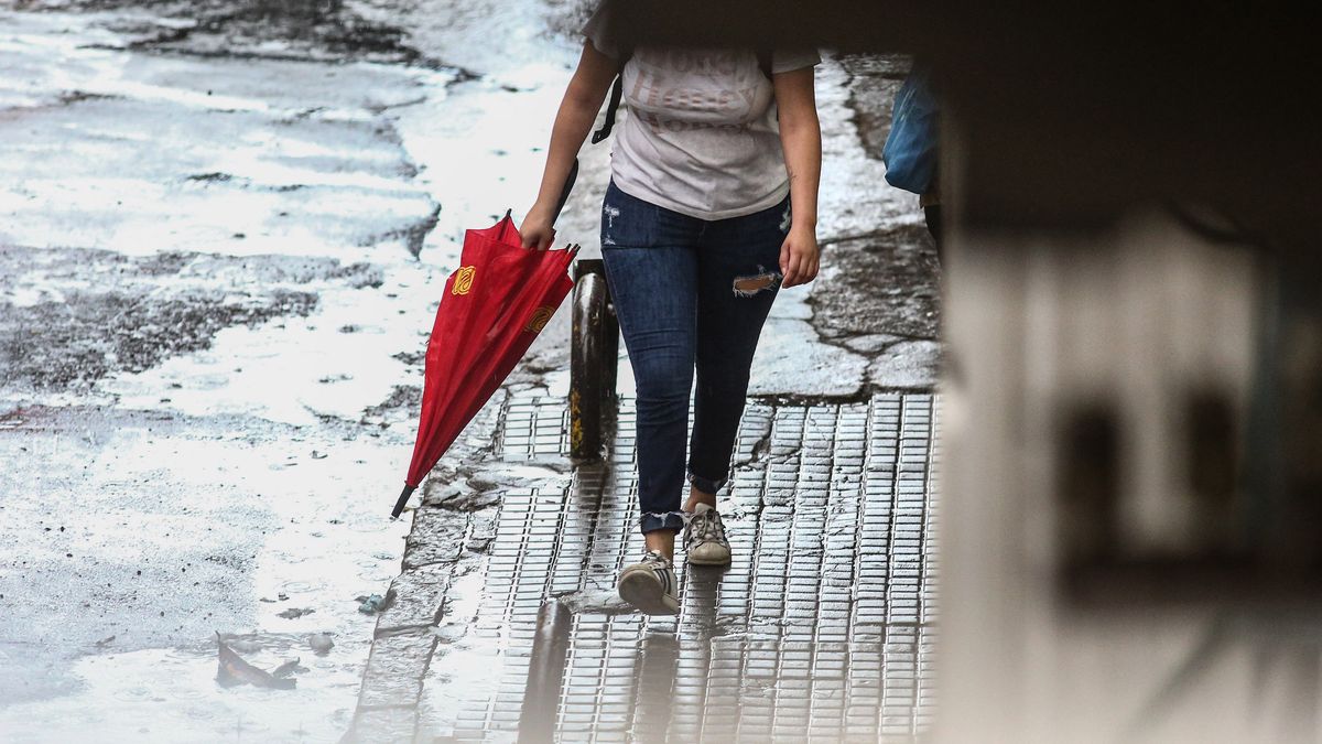 Inumet actualizó la advertencia por tormentas puntualmente fuertes y lluvias abundantes