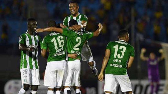 festejo atlético nacional