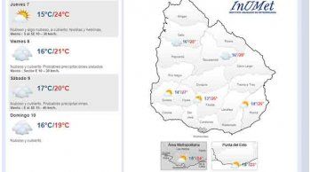 el mal tiempo continuara al menos hasta el domingo