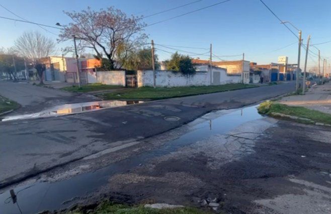 Foto: Subrayado. Lugar del homicidio, en el barrio Rivera Chico.