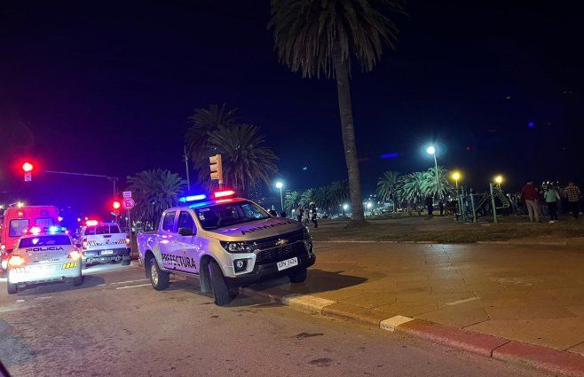 Foto: Nahuel Marichal, Subrayado. El hombre se encuentra internado estable, con politraumatismos.