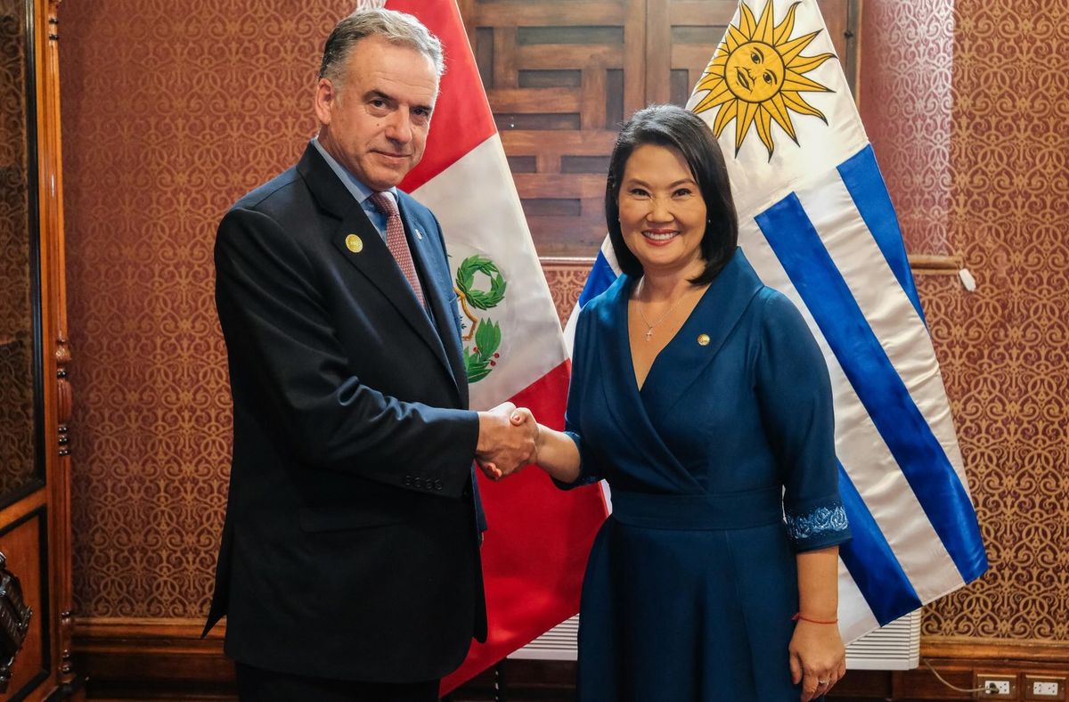 Orsi participó de la asunción de Keiko Fujimori como presidenta de Perú y dialogó con la nueva mandataria