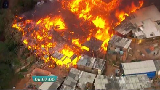 incendio favela