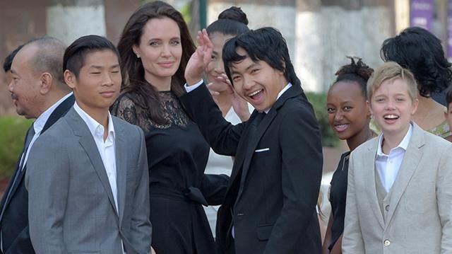 Angelina Jolie aparece por primera vez en público tras su separación