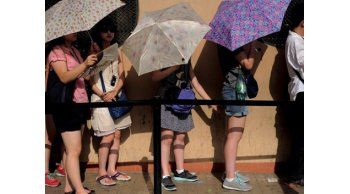 Una semana sofocante, pesada, con tormentas dispersas
