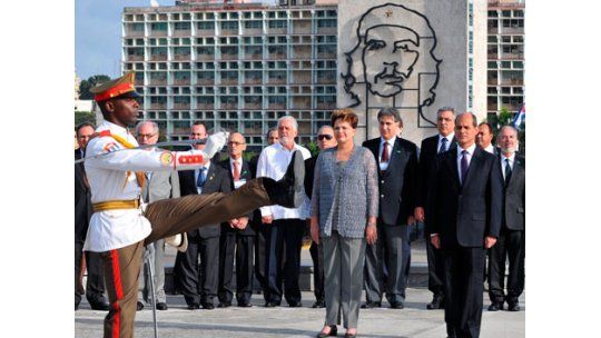 Primera visita oficial de Dilma Roussef a Cuba