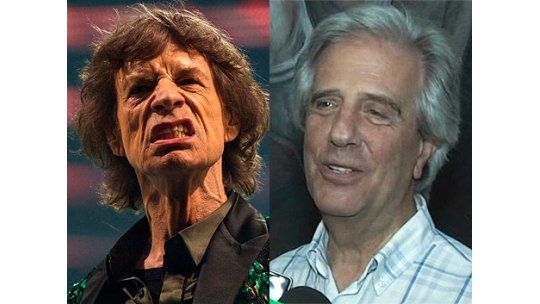 Qué tienen en común Tabaré Vázquez y Mick Jagger