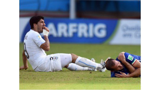 Luis Suárez, Giorgio Chiellini