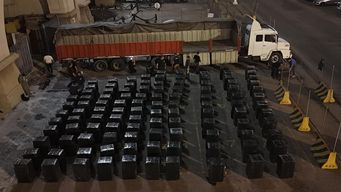 aduanas incauto casi 4 millones y medio de cigarrillos de contrabando; la mercaderia esta valuada en $55 millones