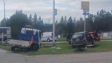 Siniestro grave en ruta 5 y camino Fouquet. Foto: Policía Caminera.&nbsp;