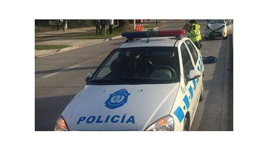accidente policia bulevar artigas