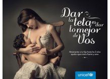 Natalia Oreiro lidera campaña de Unicef por lactancia prolongada